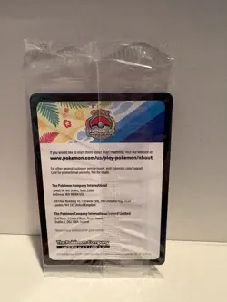 Pokemon Pikachu SVP 190 World Championships 2024 Promo SEALED Original Plastic - Image 3