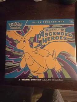 Pokemon TCG Ascended Heroes Elite Trainer Box SEALED ETB - Image 1