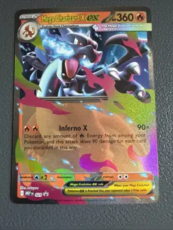 Pokemon TCG Mega Charizard X ex 029 Black Star Promo - NM - Image 1