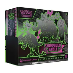 Pokemon Center Shrouded Fable PC ETB Elite Trainer Box Case of 4 Factory Sealed - Image 2