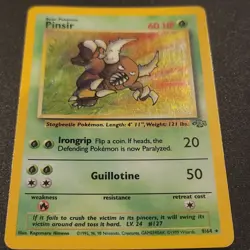 Pokemon Pinsir Holo Rare Jungle 9/64 Wizards 1999 Kagemaru Himeno - Image 5