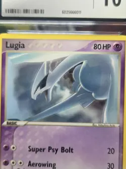 Pokemon Lugia POP Series 5 Rare #2 NonHolo CGC 10 Gem Mint 2007 Pop 3 / 0 Higher - Image 4