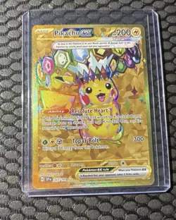 The Pokemon Company Pikachu ex 247/191 Sv08 Surging Sparks Hyper Rare Holo - Image 1