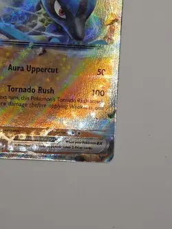 Lucario ex 051/131 Holo Double Rare SV: Prismatic Evolutions Pokemon NM - Image 4