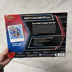 Pokemon TCG Hop’s Zacian Ex Box Brand New Sealed - Image 3