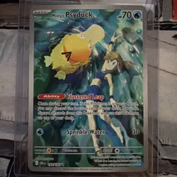Misty’s Psyduck 193/182 IR Pokemon Destined Rivals SV10 Mint PSA 10 Contender - Image 1
