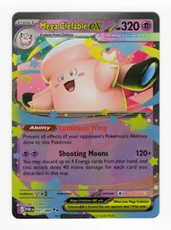 Mega Clefable ex 031/088 Perfect Order Holo NM Pokemon - Image 1