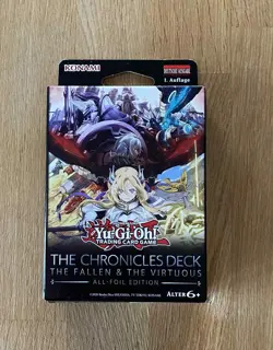 YuGiOh The Chronicles Deck : The Fallen & The Virtuous - NEU & OVP - Deutsch - Image 1