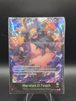 One Piece Starter Deck English ST27 Blackbeard Marshall D Teach Deck Only Sealed - Image 1