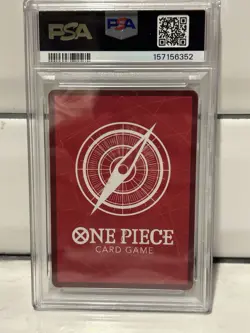 2023 ONE PIECE ULTRA DECK ST10-THE THREE CAPTAINS #002 MONKEY D. LUFFY PSA 10 - Image 2