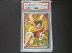 2011 One Piece AR Carddass 01 Japan Monkey D. Luffy No.01-01 SR PSA10 - Image 2