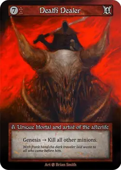 Sorcery Death Dealer Unique Non-Foil Beta - Image 1