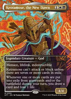 MTG Ketramose, the New Dawn 350 Aetherdrift Mythic Borderless - Image 1