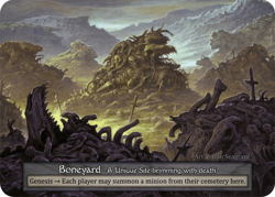 Sorcery Boneyard Unique Site Non-Foil Beta - Image 1