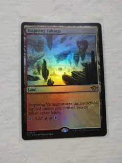 FOIL Inspiring Vantage NM Outlaws of Thunder Junction MTG Magic the Gathering - Image 1