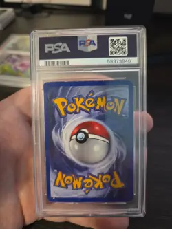 1999 POKEMON BASE SET 1ST EDITION-SHADOWLESS #8 MACHAMP-HOLO PSA 3 - Image 2