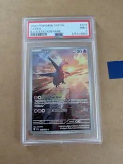2024 Pokemon SSP EN Latios #203 Sv08: Surging Sparks Holo - Image 1