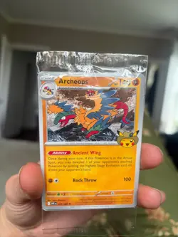 Pokemon Field Museum Archeops Exclusive Promo Sealed - IN HAND! - Image 1
