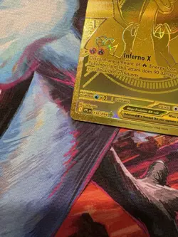 2025 Pokemon Phantasmal Flames Mega Charizard X ex Hyper Rare 130/094 - Image 2