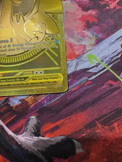 2025 Pokemon Phantasmal Flames Mega Charizard X ex Hyper Rare 130/094 - Image 5