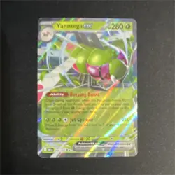Pokemon Yanmega EX 003/182 Sv10 Destined Rivals Double Rare Full Art Holo - Image 1