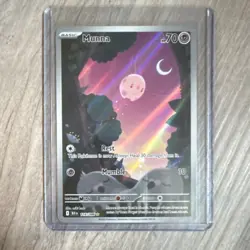 Pokemon Munna 116/086 Sv: Black Bolt Illustration Rare Holo 70 HP TCG - Image 1