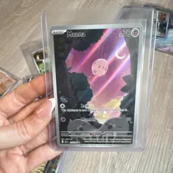 Pokemon Munna 116/086 Sv: Black Bolt Illustration Rare Holo 70 HP TCG - Image 2