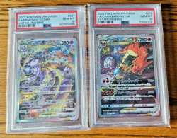 PSA 10 Charizard Mewtwo SAR Set 212-221/172 S12a VSTAR Universe Pokemon Japanese - Image 1