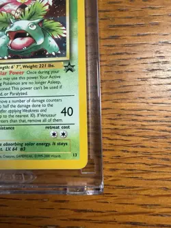 Vintage Wotc Promo Holo Venusaur - #13 1999-2000 Pokemon TCG Rare - Image 5