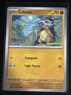 Pokemon TCG Cubone/Marowak 4 Card Lot - Image 3