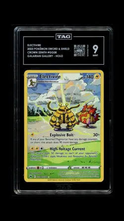 Electivire GG08 Crown Zenith Pokemon TAG 9 - Image 1