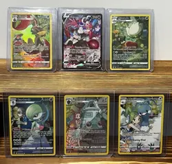 Pokemon TCG Lost Origin Trainer Gallery Full Art Holo 6-Card Lot Enamorus V - Image 1