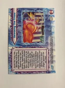 Pokemon - Topps - Releasing the Titans 39 - Pokemon 2000 Movie Edition Moltres - Image 2
