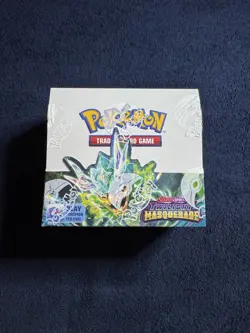 Pokemon TCG Scarlet & Violet - Twilight Masquerade Booster Box In Acrylic Case - Image 2