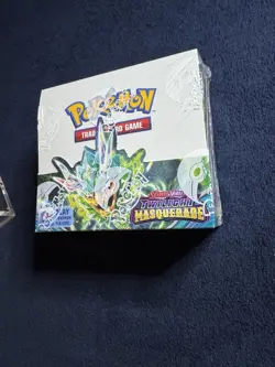 Pokemon TCG Scarlet & Violet - Twilight Masquerade Booster Box In Acrylic Case - Image 5