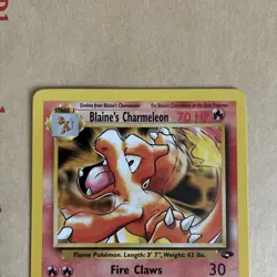 Blaines Charmeleon 31/132 - gym challenge- Non Holo Pokemon Card - NM - Image 3