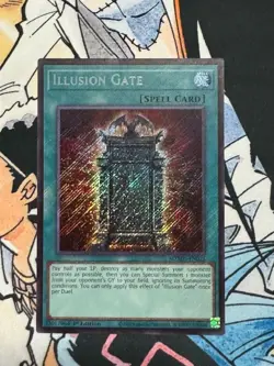 Yu-Gi-Oh Illusion Gate MZMU-EN023 Maze of Muertos 1st Edition NM Secret Rare - Image 2