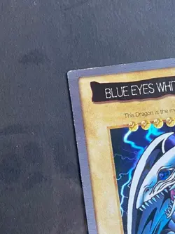 Yu-Gi-Oh Bandai Blue-Eyes White Dragon No.118 English Vintage Card KA552 - Image 5