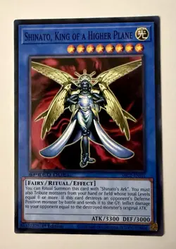 Shinato, King of a Higher Plane Common 1st Edition SBC2-ENI01 NM Yugioh - Image 1