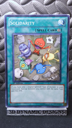 | Yugioh Solidarity SDLS-EN031 1st Common Structure Deck Lost Sanctuary LP 🔥 | - Image 1