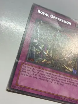 USA Seller Yugioh Royal Oppression LOD-091 Rare MP - Image 3