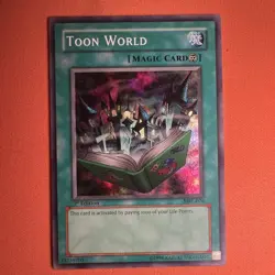 Yu-Gi-Oh! TCG - Toon World MRL-076 - 1st Edition Super Rare - Holo Magic Type - Image 1