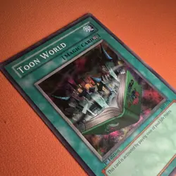 Yu-Gi-Oh! TCG - Toon World MRL-076 - 1st Edition Super Rare - Holo Magic Type - Image 3