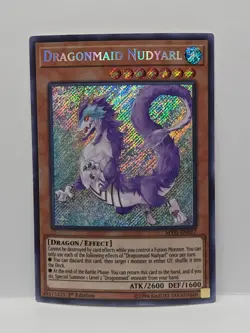 Dragonmaid Nudyarl MYFI-EN017 1st Edition Yugioh! TCG LP - Image 1
