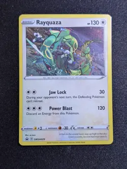 Rayquaza - (Pixel Cosmos Holo) SWSH029 Promo Miscellaneous Cards & Products Holo - Image 1
