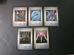 Yugioh Game Boy Promo Japanese Yugioh Cards Blue Eyes White Dragon Red Eyes Etc - Image 1