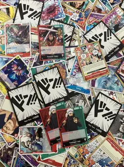 2.5LB Lot of One Piece Mixed Various Assorted Cards CCG TCG Trading Cards - Image 3