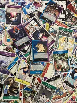 2.5LB Lot of One Piece Mixed Various Assorted Cards CCG TCG Trading Cards - Image 4