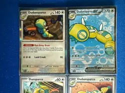 Dudunsparce EX+Dudunsparce (x2/1 Holo)+Dunsparce 4-card Pokemon lot - PWE - Image 3
