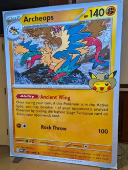 Chicago Field Museum Exclusive Pokemon Archeops Promo Card 51/86 ***In Hand*** - Image 3
